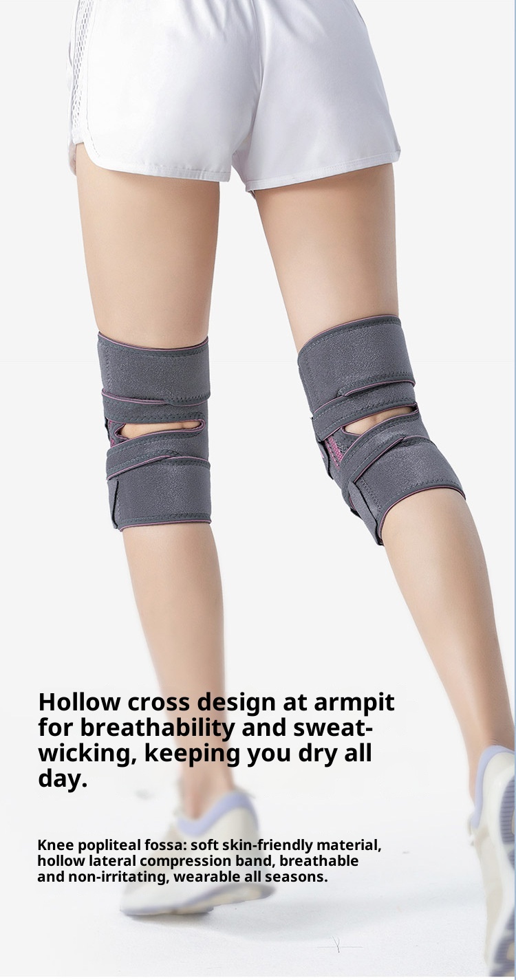 ActiveGo ActiveGo Sports Meniscus Brace Professional Patella Strap Joint Sleeve For Cycling Climbing Men And Women Running Mountaineering_voghion.com