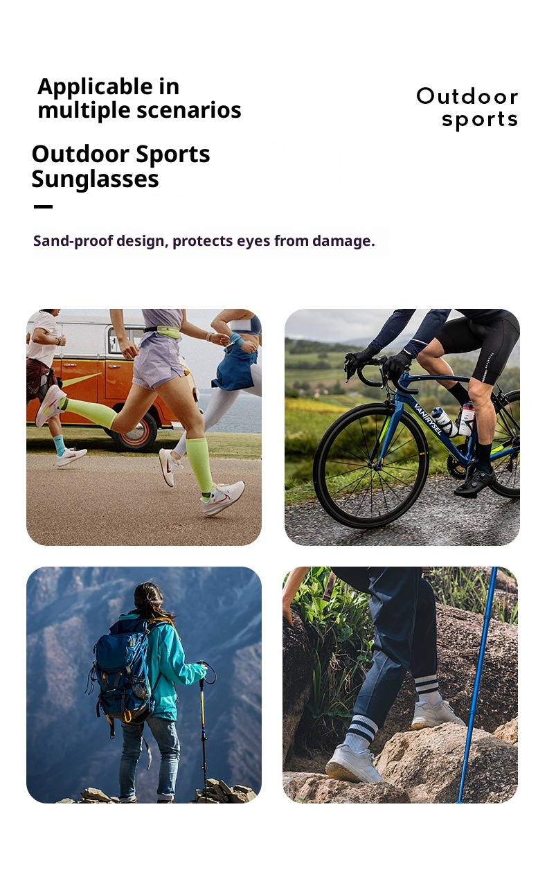 ActiveGo Retro Black Oversized Frame Outdoor Cycling Windproof Sports For Men And Women Mountaineering Skiing Goggles Slimming_voghion.com