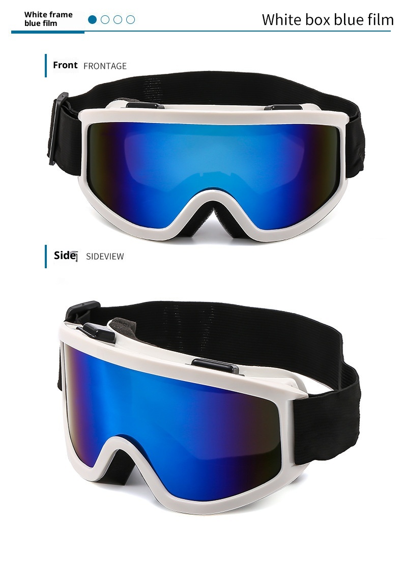 ActiveGo Cross-Border Neue doppellagige Antibeschlag-Bergsteiger-Skibrille für Outdoor-Aktivitäten, großer Rahmen, winddicht, sandfarben, polarisiert_voghion.com