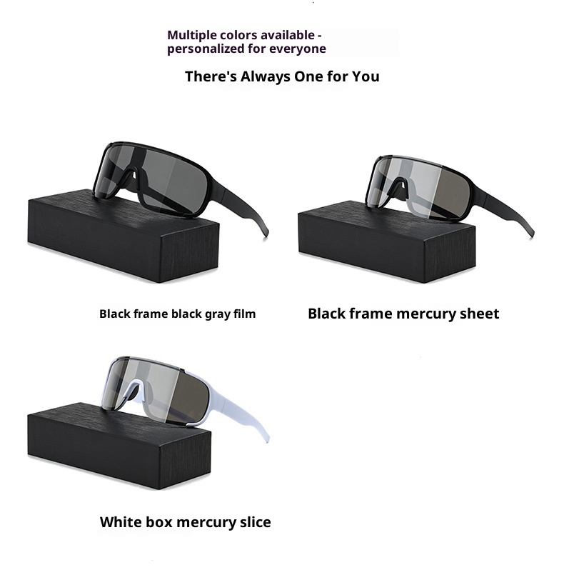 ActiveGo Retro Black Oversized Frame Outdoor Cycling Windproof Sports For Men And Women Mountaineering Skiing Goggles Slimming_voghion.com