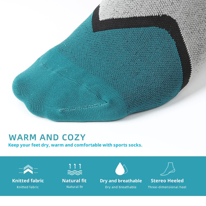 ActiveGo ActiveGo New Compression Outdoor Cycling Climbing Marathon Running Pressure Men And Women Long Tube Leg Protection Sports Socks_voghion.com