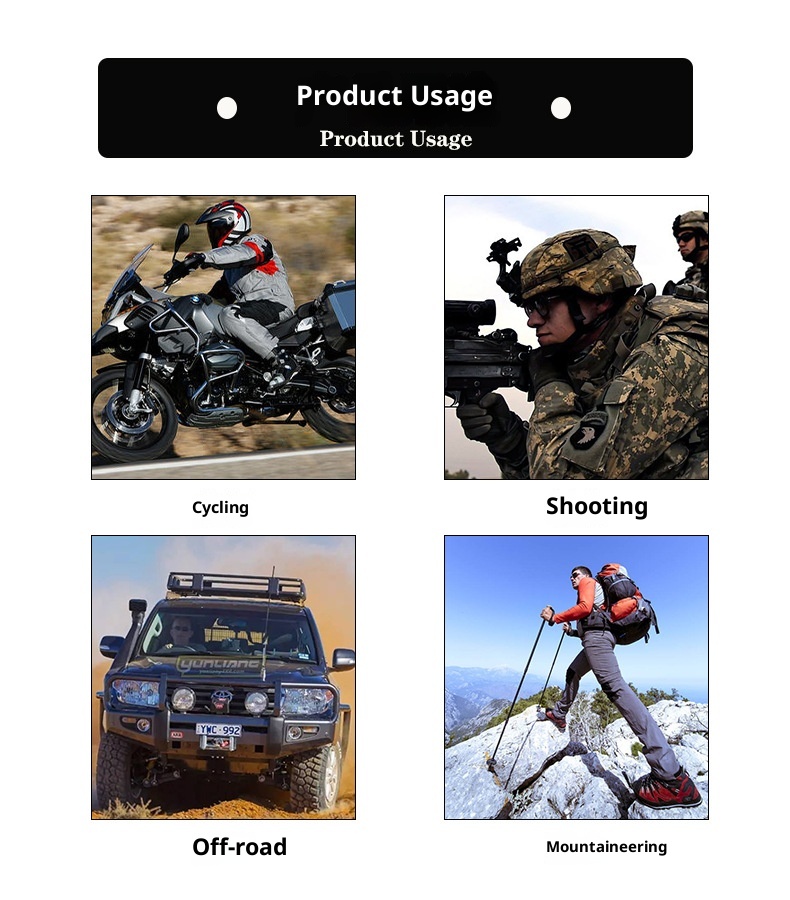 Set di occhiali tattici ActiveGo C5, per ciclismo, alpinismo, antivento, CS, antiproiettile, da tiro, alla moda_voghion.com