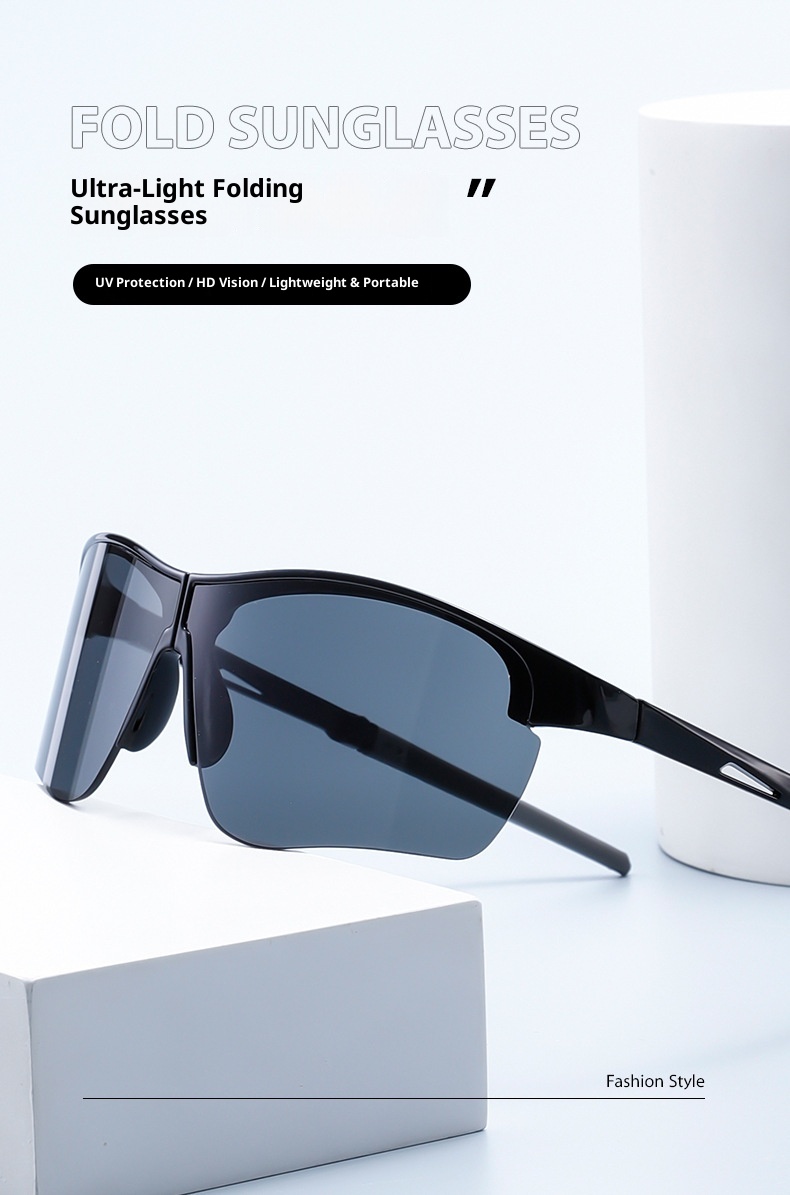 ActiveGo Cross-border Nuovo vetro pieghevole per ciclismo Outdoor Alpinismo Antivento Doppio uso Guida Visione diurna e notturna_voghion.com