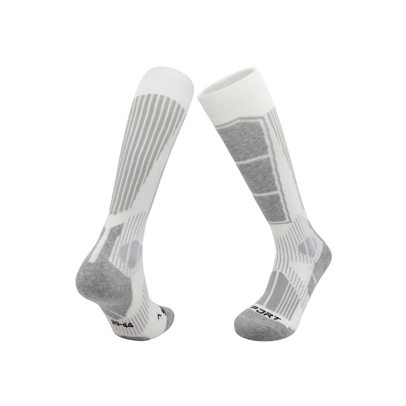 ActiveGo ActiveGo Calzini da corsa lunghi unisex traspiranti in lana merino, antiscivolo, caldi e sportivi, per escursionismo e sci_voghion.com