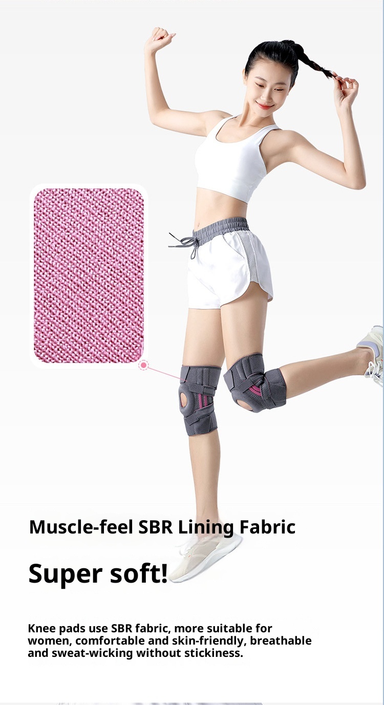 ActiveGo ActiveGo Sports Meniscus Brace Professional Patella Strap Joint Sleeve For Cycling Climbing Men And Women Running Mountaineering_voghion.com