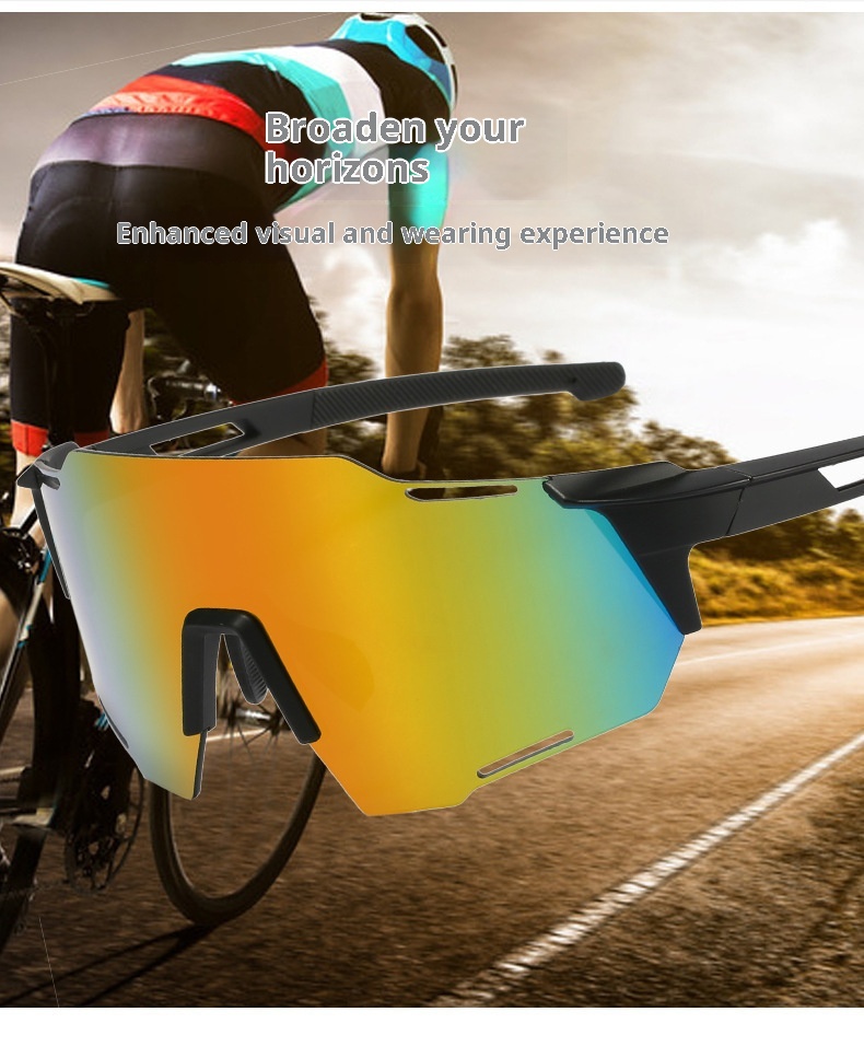 Occhiali da ciclismo antivento ActiveGo, per sport all'aria aperta, alpinismo, cambio colore giorno e notte, semplici occhiali da arrampicata anti-UV_voghion.com