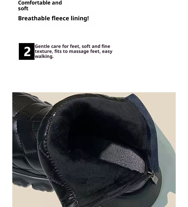 ShoeVault 2025 Autumn Winter Women's Martin Foam Thick Sole Down Quilted Slim Cigarette Short Boots Cross-Border European And_voghion.com