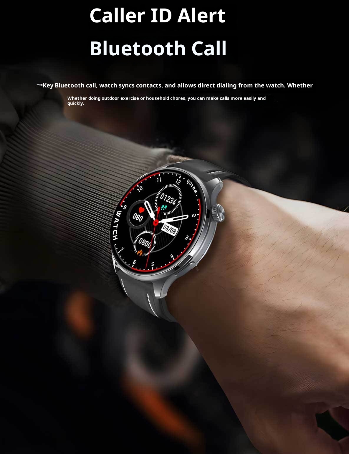 New Smart Watch High Edition Bluetooth Call Sports Navigation Dual Payment Multi-Function Bracelet_voghion.com