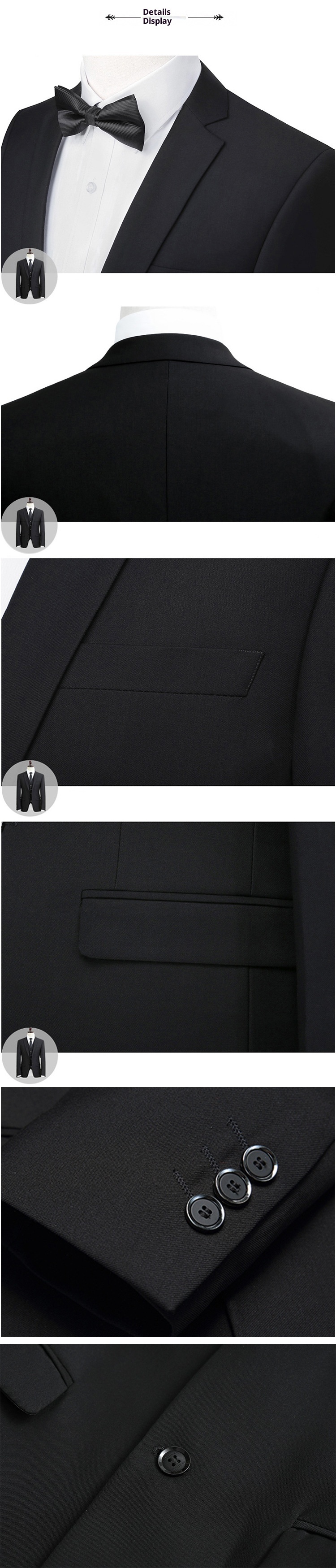 Costume sur mesure pour jeune homme de grande taille, idéal pour les jeunes professionnels. Costume de mariage pour marié, modèle 1828._voghion.com