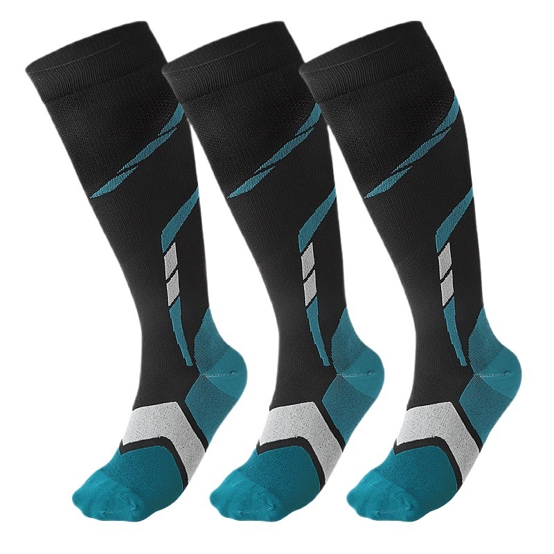ActiveGo ActiveGo Outdoor Compression Pressure Cycling New Hiking Marathon Leg Protection Running Sports Men And Women Socks Long Tube_voghion.com