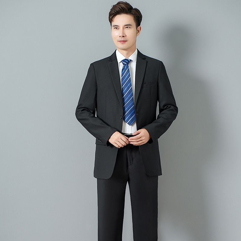 Costume sur mesure pour jeune homme de grande taille, idéal pour les jeunes professionnels. Costume de mariage pour marié, modèle 1828._voghion.com