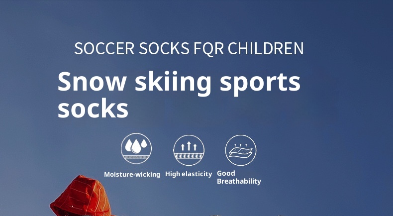 ActiveGo ActiveGo Merino Wool Ski Thickened Sports Mountaineering Hiking Warm High-top Ice Skating Breathable Quick-drying Socks_voghion.com