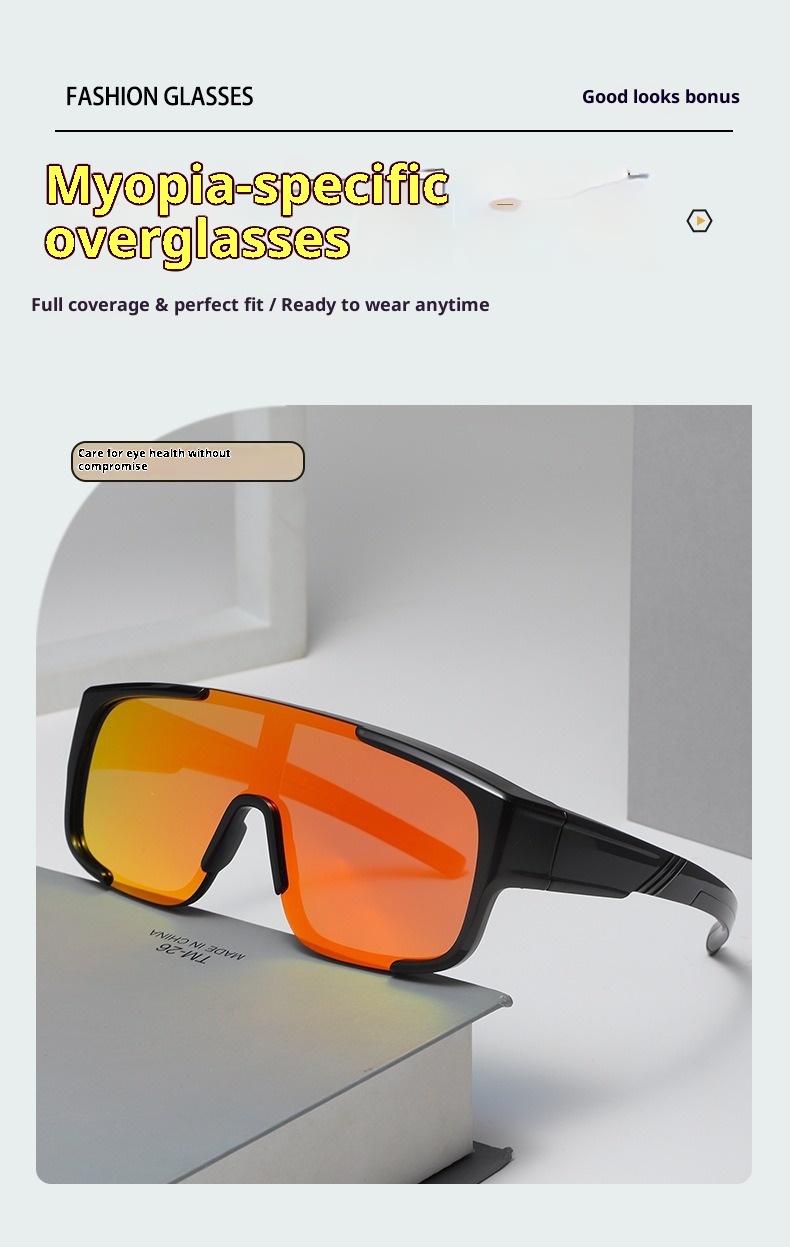 ActiveGo Rad- und Bergsteigerbrille, ultraleicht, TR-kompatibel, über Korrektionsbrillen tragbar, polarisiert, UV-Schutz, photochrom_voghion.com