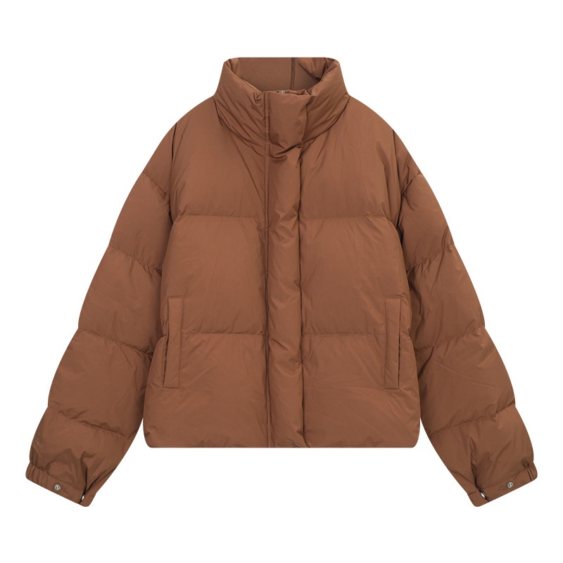 Chaqueta de plumón de pato blanca ChicShe Mulan Classic Bread 2025 Thirteen Lines Winter New 90 para mujer 202555980_voghion.com