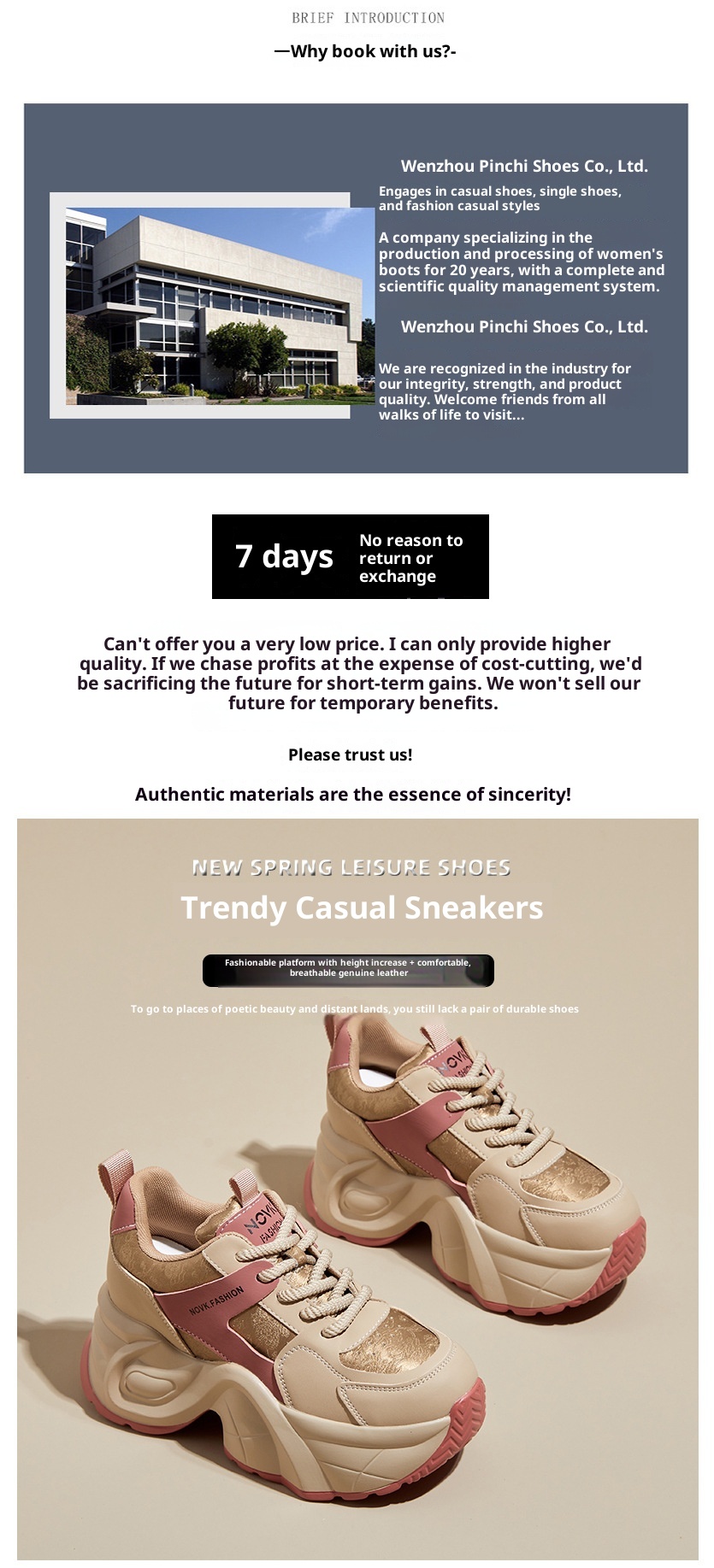 ShoeGlobe High-End Stijl Outdoor 2024 Herfst Winter Nieuwe Dikke Zolen Hoogte Verhogende Dad Sneakers Voor Vrouwen Casual Echt_voghion.com