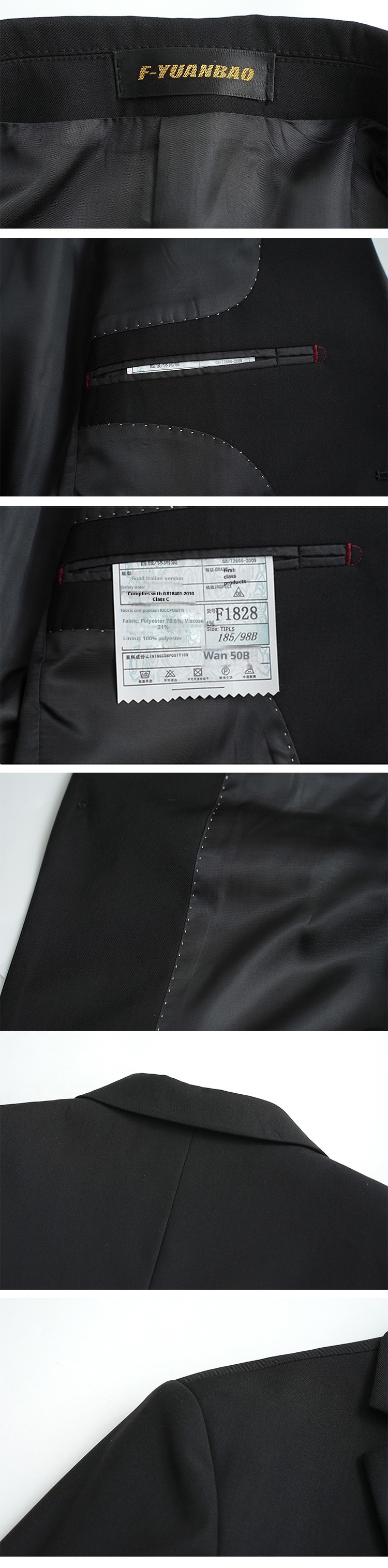 Costume sur mesure pour jeune homme de grande taille, idéal pour les jeunes professionnels. Costume de mariage pour marié, modèle 1828._voghion.com