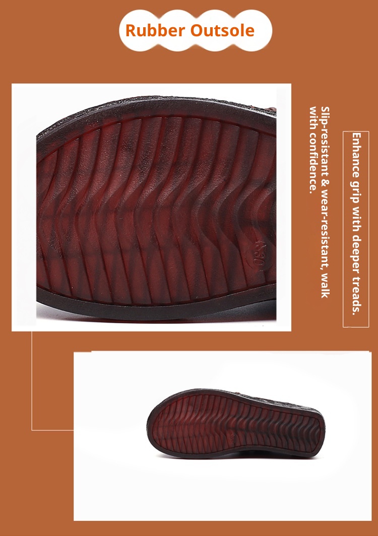 ShoeVault Warm Short For Women Genuine Leather New Wedge Side Zipper Round Toe Retro Shoe Non-Slip Height Increaing Women'_voghion.com