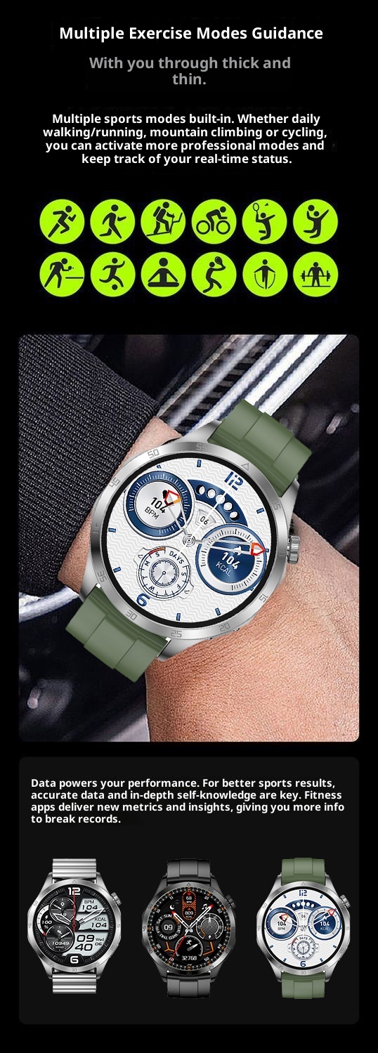 watch Max Smart Watch Game Album Dual Payment NFC Access Control Bluetooth Call Sports Bracelet_voghion.com