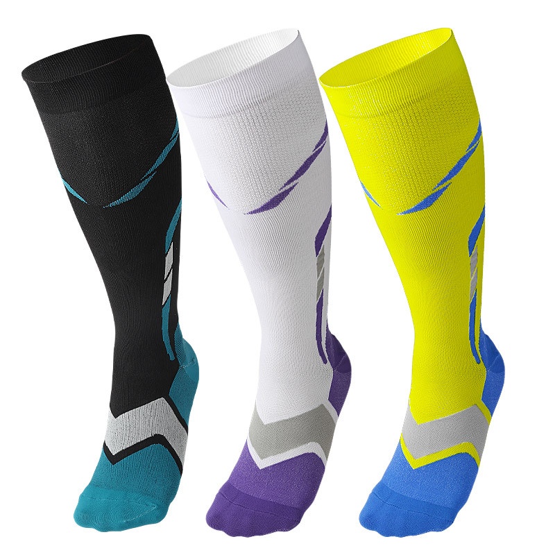 ActiveGo ActiveGo Outdoor Compression Pressure Cycling New Hiking Marathon Leg Protection Running Sports Men And Women Socks Long Tube_voghion.com