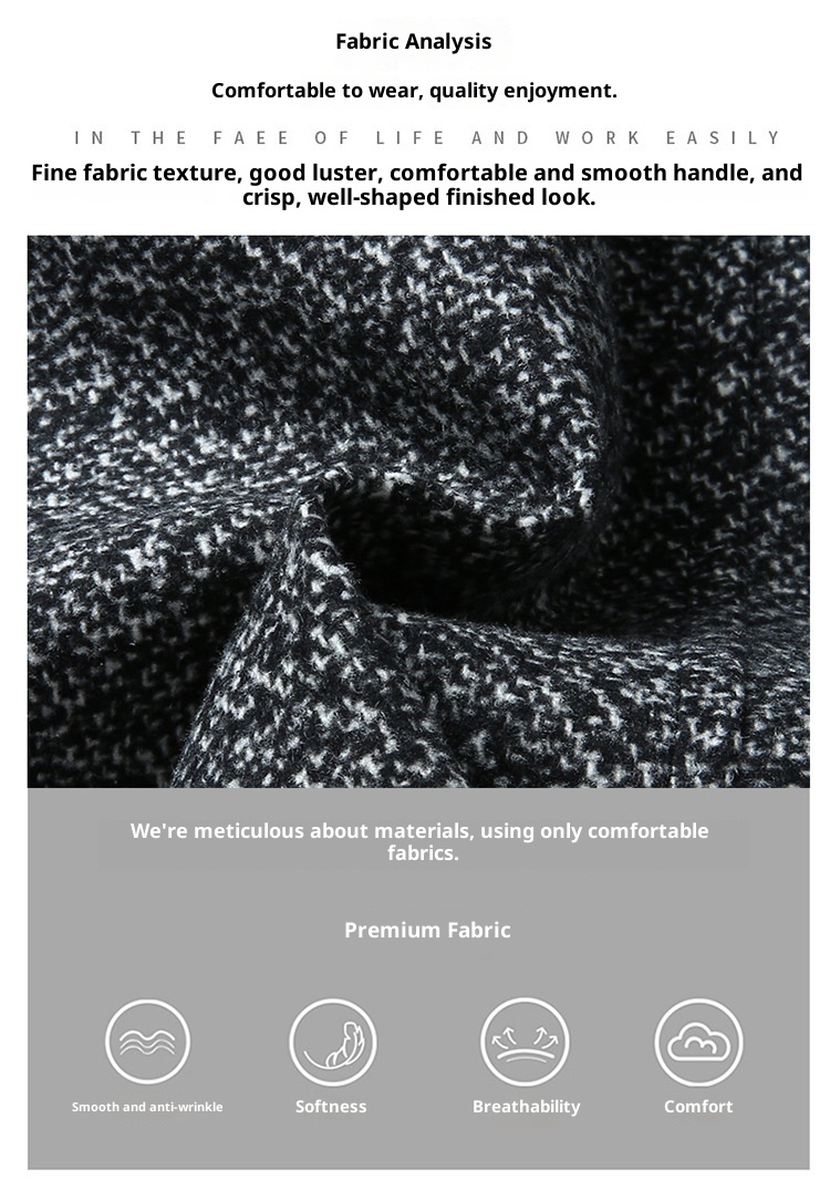 1 Extra Large Men's Suit Jacket Spring Autumn Business Plus Size Loose Fit Big And Tall Casual Blazer_voghion.com