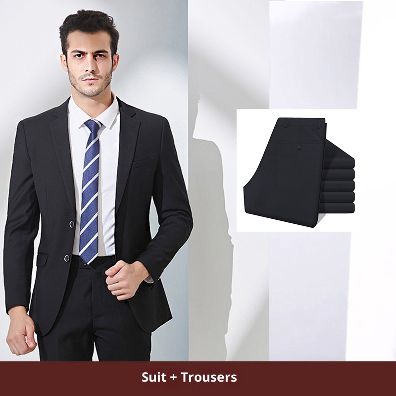 Costume sur mesure pour jeune homme de grande taille, idéal pour les jeunes professionnels. Costume de mariage pour marié, modèle 1828._voghion.com