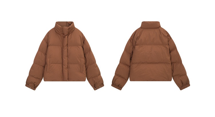 Chaqueta de plumón de pato blanca ChicShe Mulan Classic Bread 2025 Thirteen Lines Winter New 90 para mujer 202555980_voghion.com