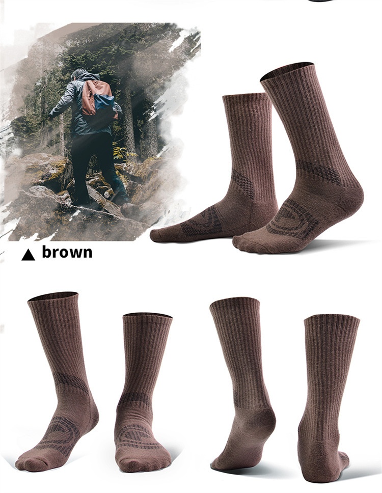 ActiveGo ActiveGo RBAO Vente directe Chaussettes fines de randonnée extérieure 047 Été Automne Trekking Course à pied Alpinisme mi-mollet_voghion.com