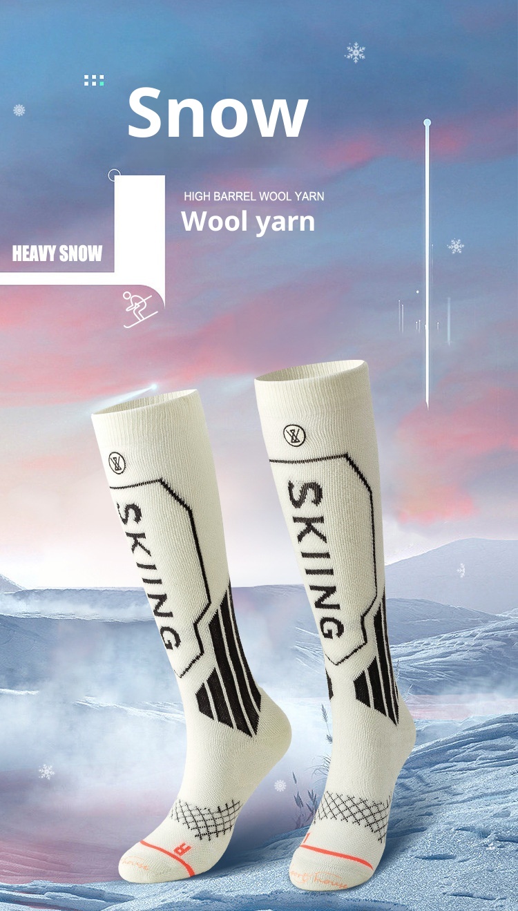 ActiveGo ActiveGo Outdoor Ski Elite Towel Sports Long Tube Thickened Comfortable Terry Hiking Warm Socks Wholesale_voghion.com