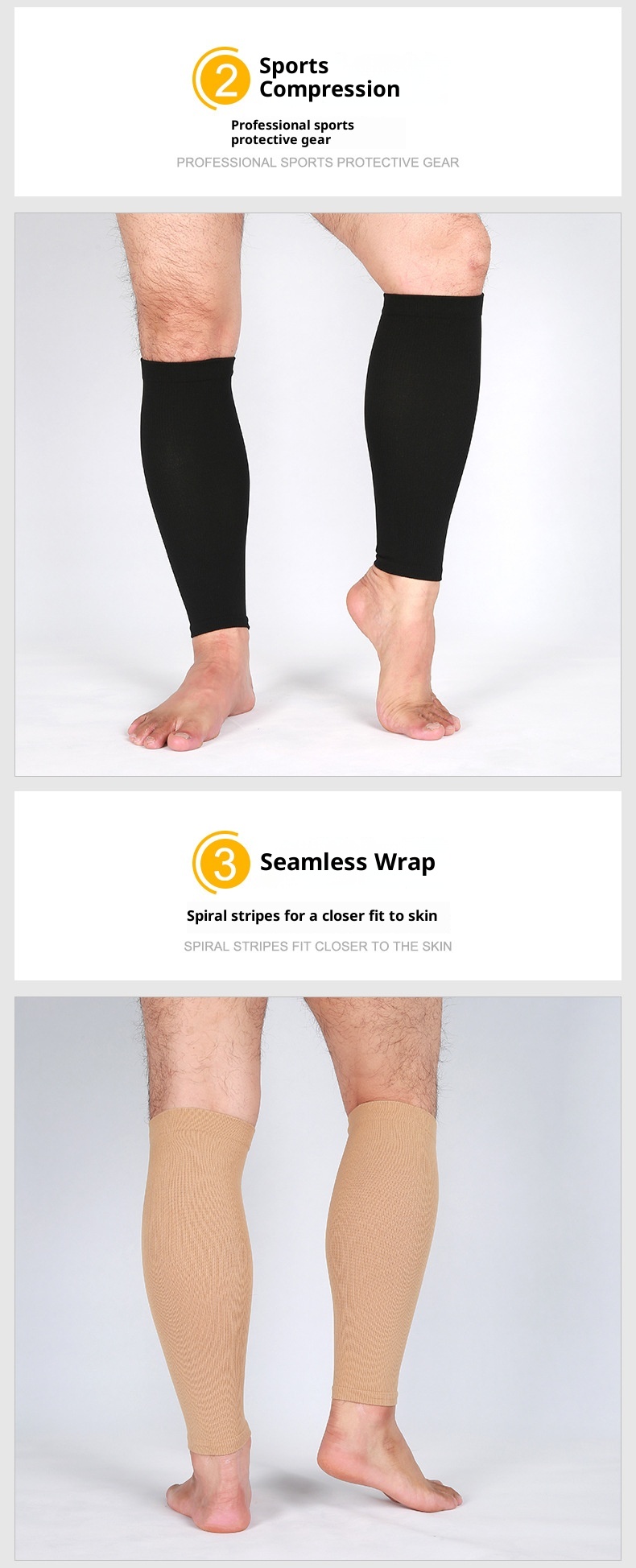 ActiveGo ActiveGo Maxx Professional Calf Waterproof Swelling Leg Sleeves Outdoor Sports Cycling Mountaineering Compression Socks Wholesale_voghion.com