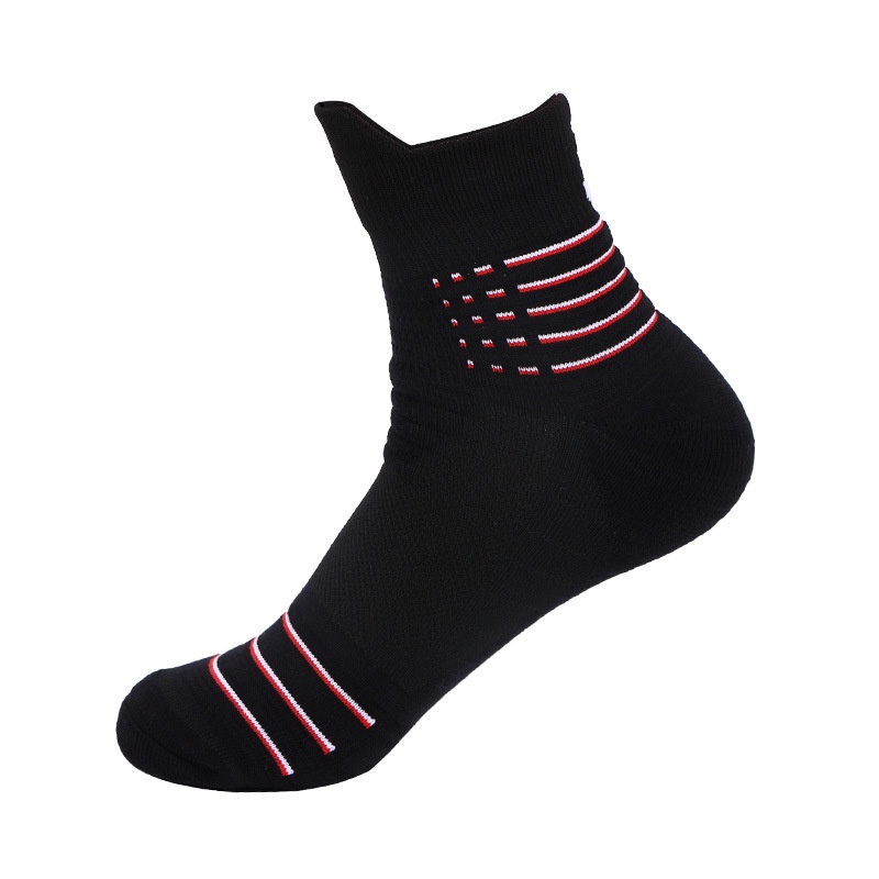 Chaussettes de sport ActiveGo pour homme, respirantes, en tissu éponge épais et rembourrées, idéales pour la course, le basketball, le cyclisme et la randonnée._voghion.com