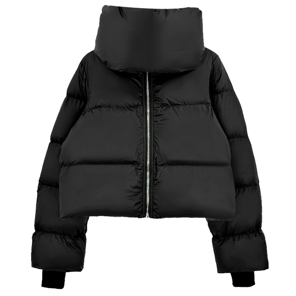 ChicShe SUBHUMAN Herren Damen | Herbst und Winter Dunkler Stil Verdickte Version Weiße Entendaunen Warmer Paar Halswärmer Puffer_voghion.com