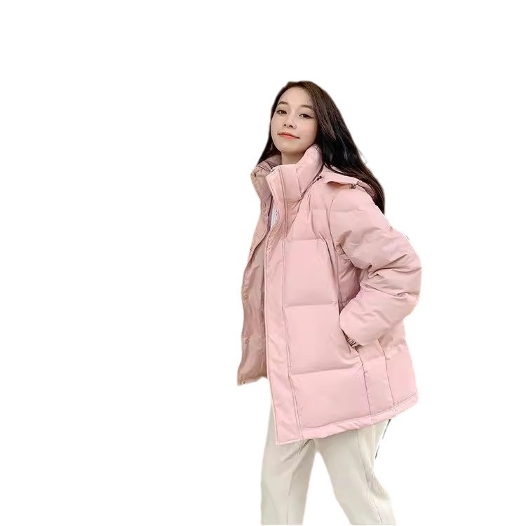 ChicShe Off-Season Mid-Length Daunenjacke, kurzer Stil, Unisex, knielang, dick gefüttert, Herbst/Winter 2025, neue Kollektion für Paare, lockere Passform_voghion.com