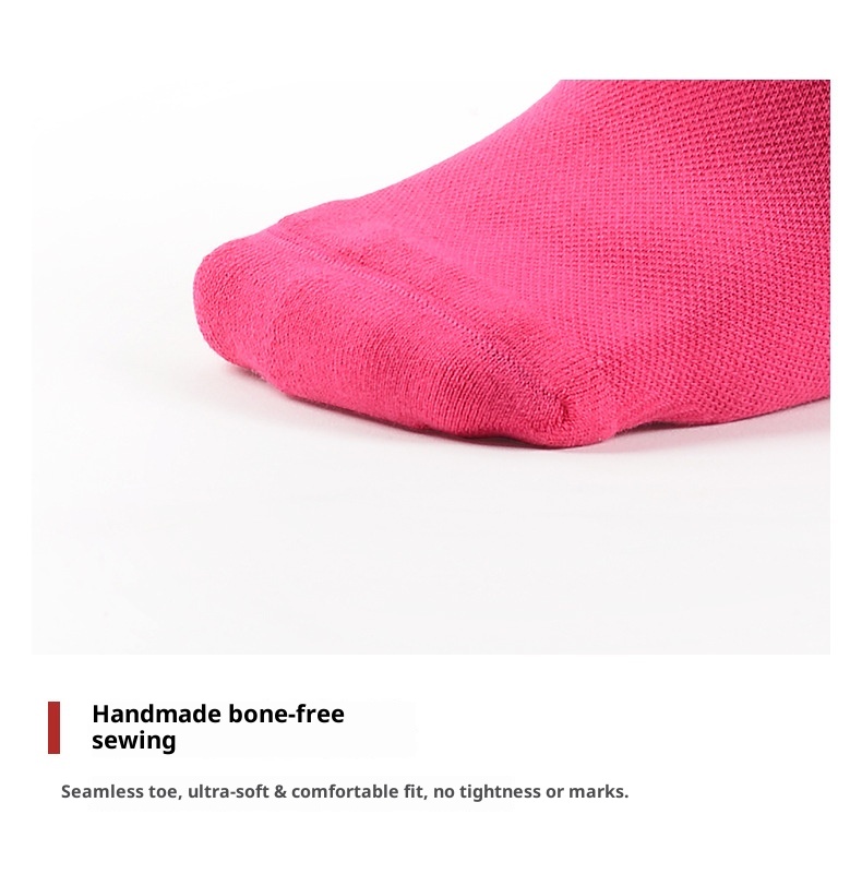 ActiveGo ActiveGo Meikan Wide Stripe Sports Long Couple Outdoor High Tube Terry Cushion Quick Dry Micro Pressure Jump Exercise Socks_voghion.com