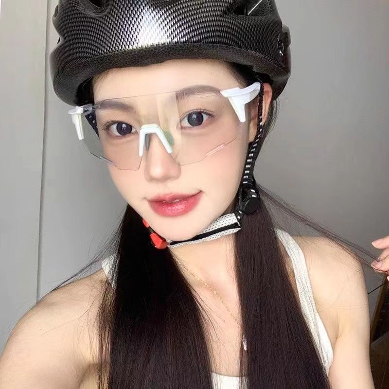 Occhiali da ciclismo antivento ActiveGo, per sport all'aria aperta, alpinismo, cambio colore giorno e notte, semplici occhiali da arrampicata anti-UV_voghion.com