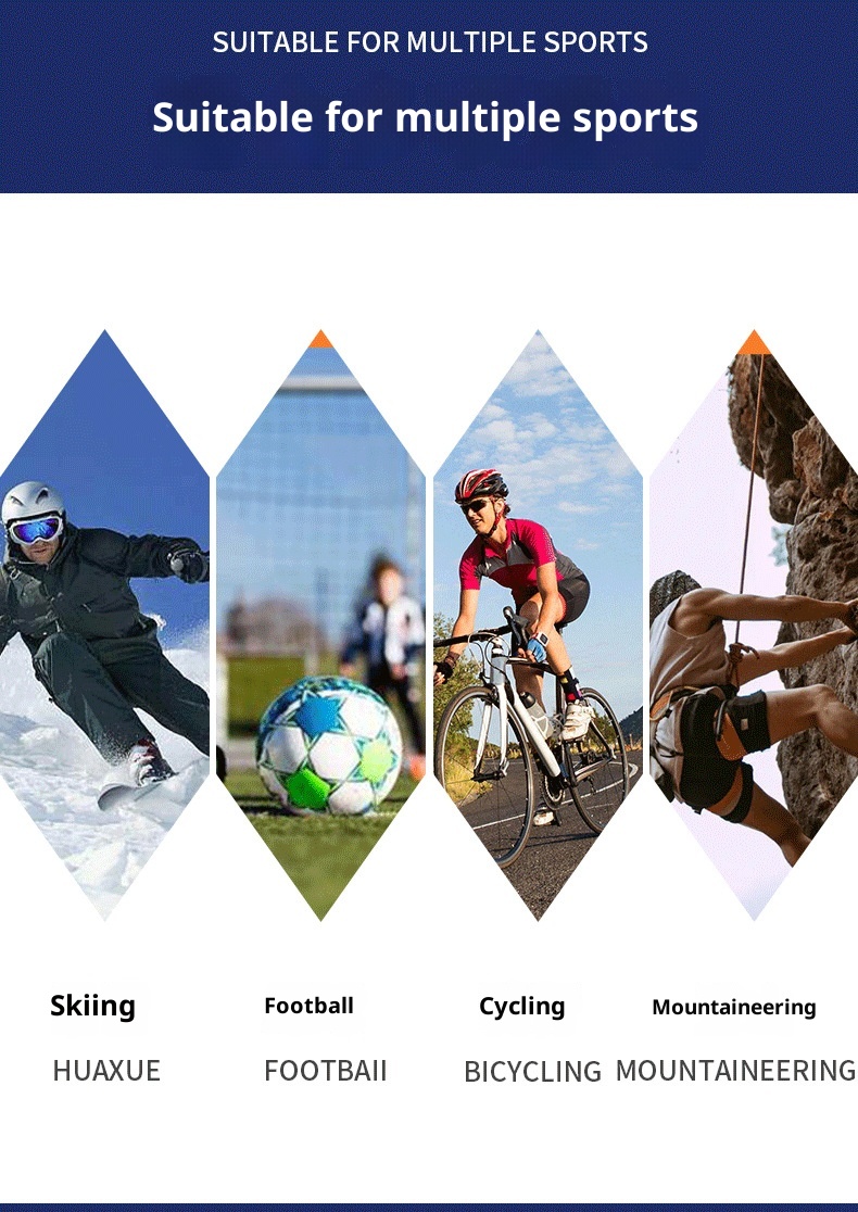 ActiveGo ActiveGo Merino Wool Ski Thickened Sports Mountaineering Hiking Warm High-top Ice Skating Breathable Quick-drying Socks_voghion.com