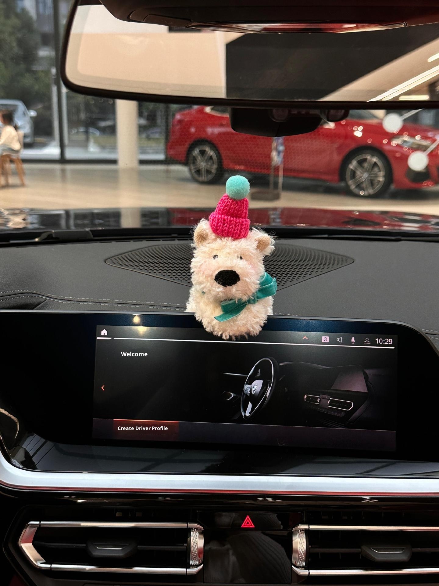 Scrappy Puppy Dashboard Decoration Interior Wiper Turn Signal Car Ornament Other_voghion.com