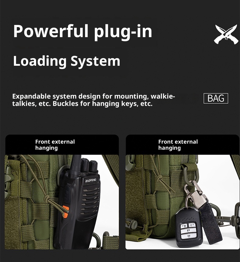 001 Outdoor-Sport-Handy-Umhängetasche Cross-Border Hot Sale Leichte Tasse Hüftwasserflasche Kleiner Rucksack Taktische Brusttasche_voghion.com