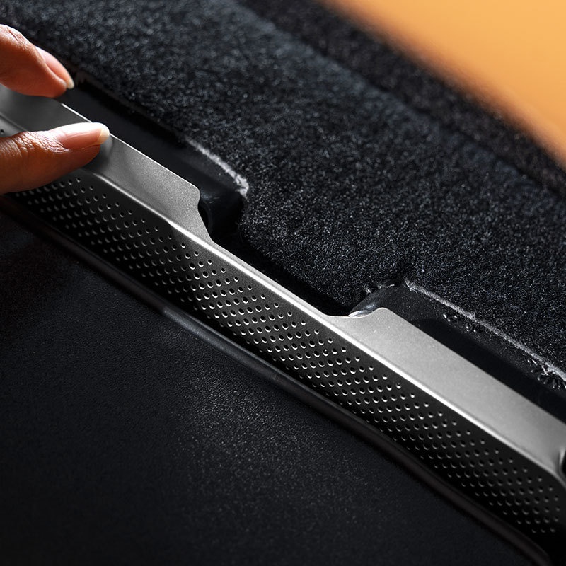 Copertura protettiva per bocchetta di ventilazione sotto il sedile anteriore Xinlantu Dreamer in acciaio inossidabile, antipolvere, modifica interna dell'auto_voghion.com