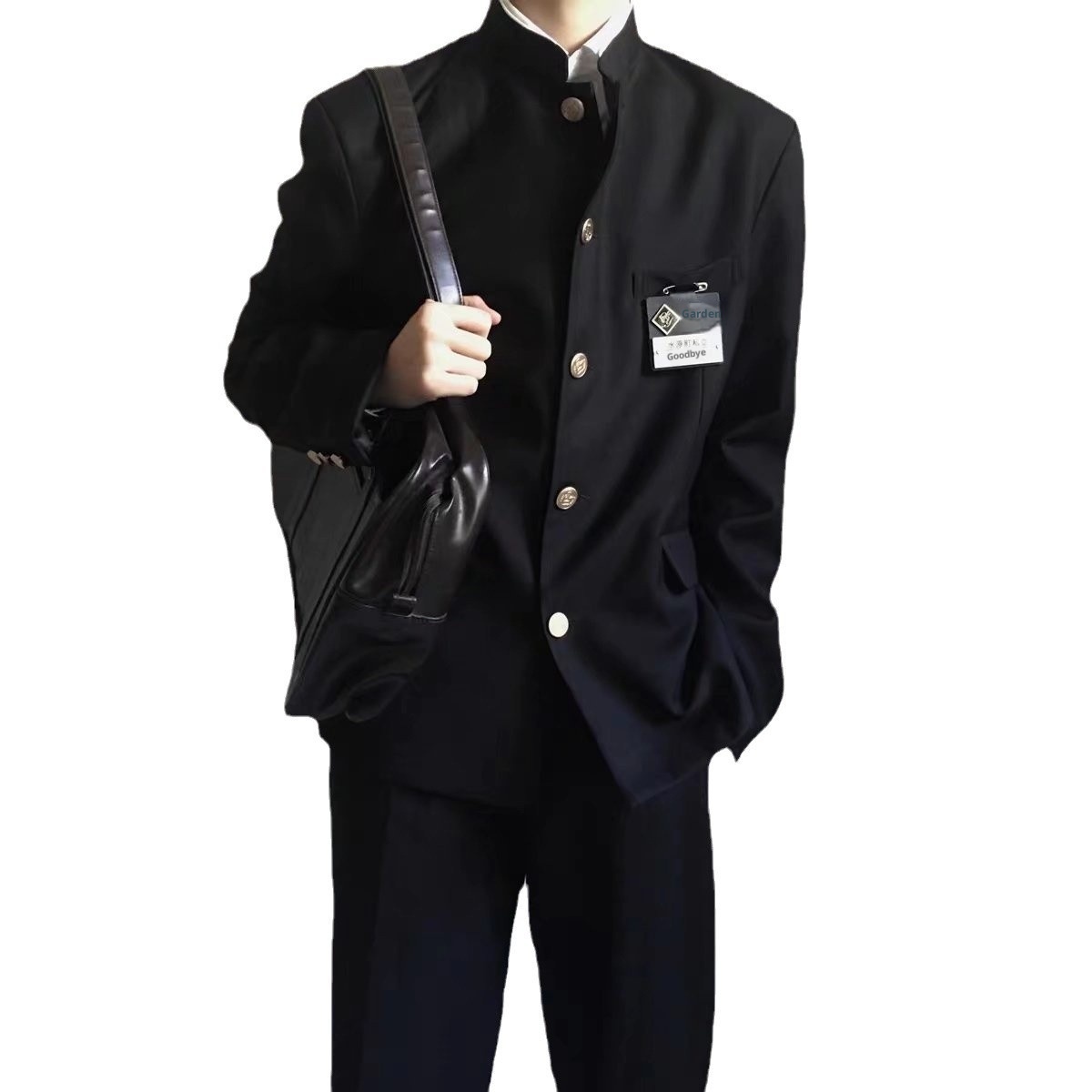 ragazzo Zhongshan Set Uniforme DK della scuola giapponese per ragazzi Abito da gentiluomo alla moda a strati Blazer coordinato in stile street_voghion.com
