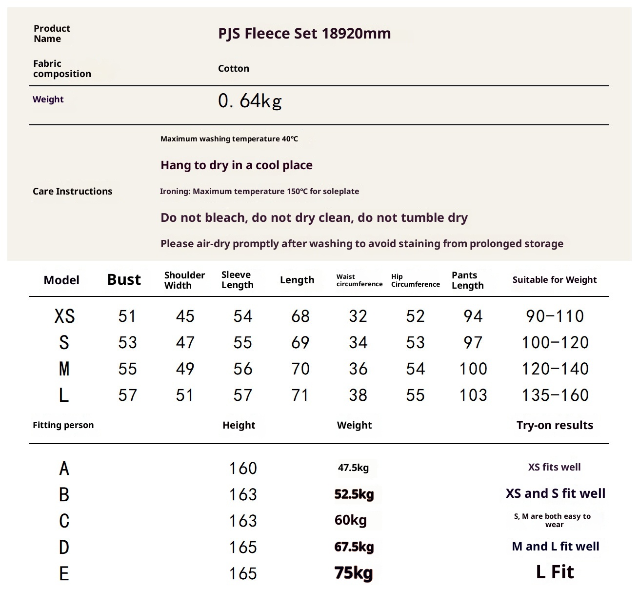 ChicShe P.J.Sawage Pigiama caldo e spesso in cotone spazzolato per donna, autunno inverno, pigiama premaman in morbido cotone_voghion.com