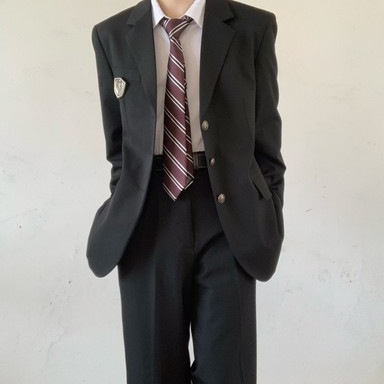 Completo da ragazzo in stile college giapponese DK, giacca casual versatile, uniforme da studente JK, primavera e autunno, fresco_voghion.com