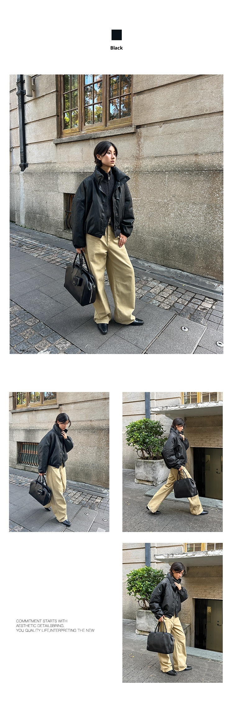 ChicShe Mulan Retro Loose White Duck 2025 Thirteen Lines Autumn Winter New Warm Lightweight Down Jacket 56852_voghion.com