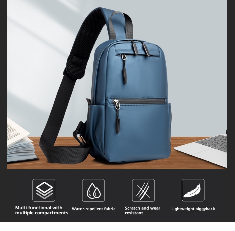 001 New Business Men's Crossbody Outdoor Casual Lihtweiht Lare Capacity Shoulder Multi-compartment Desin Trendy Chest_voghion.com