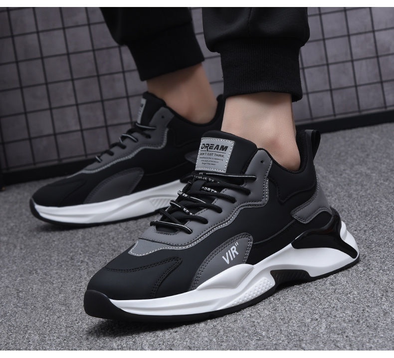 ActiveGo 2025 Autumn Winter New Korean Style Men's Casual Low-top Breathable Running Trendy Sports Shoes Wholesale_voghion.com