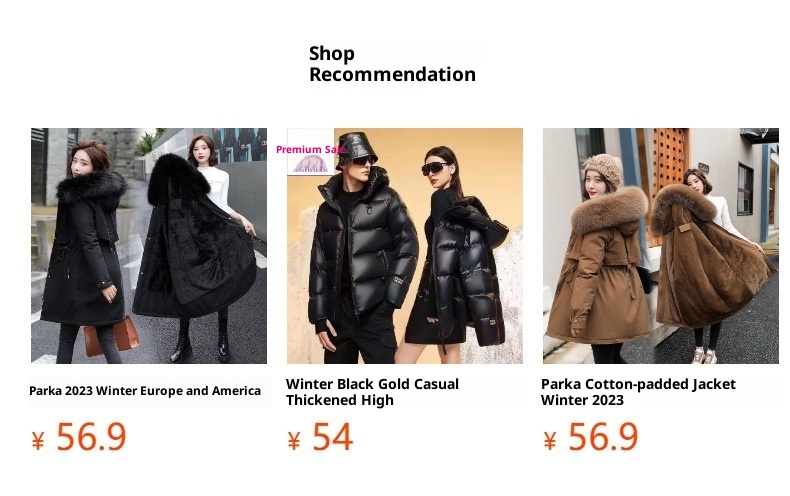 ChicShe Diamond Down Jacket With Graphene Heating Warrior Black Gold Long Cotton Coat Thickened European Goods Export_voghion.com