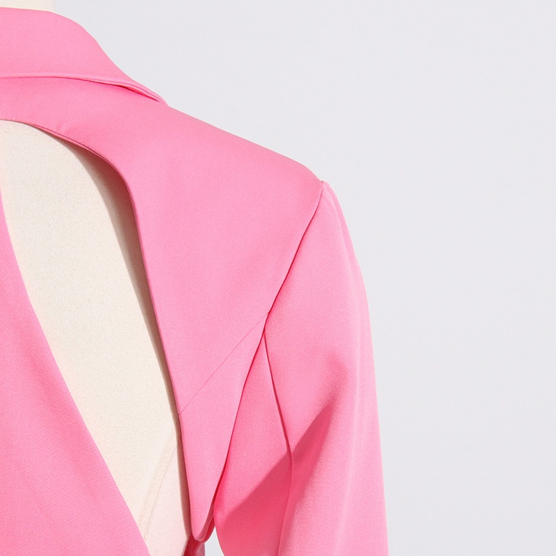 GraceChic GraceChic 2025 Autumn New Fashion High-End Two-Piece Set For Women V-Neck Hollow Out Blazer Wide-Leg Pants Suit Women's Clothing_voghion.com