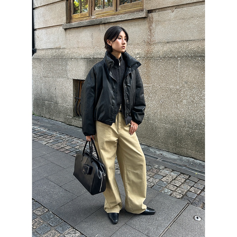 ChicShe Mulan Retro Loose White Duck 2025 Thirteen Lines Autumn Winter New Warm Lightweight Down Jacket 56852_voghion.com