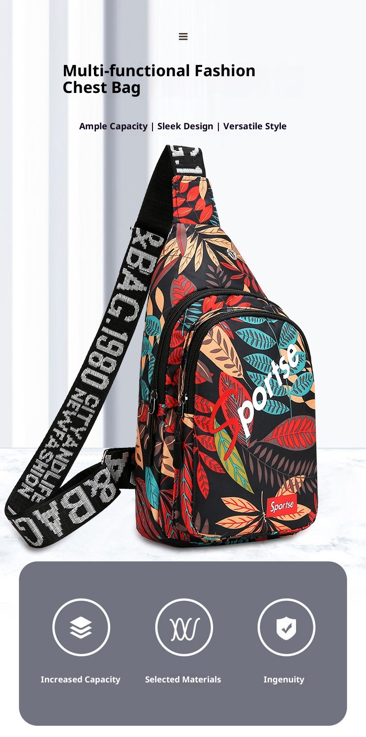 001 Cross-Border Source Unisex Chest Single Shoulder Crossbody 2024 New Style Personality Trendy Cycling Casual Small Bag_voghion.com