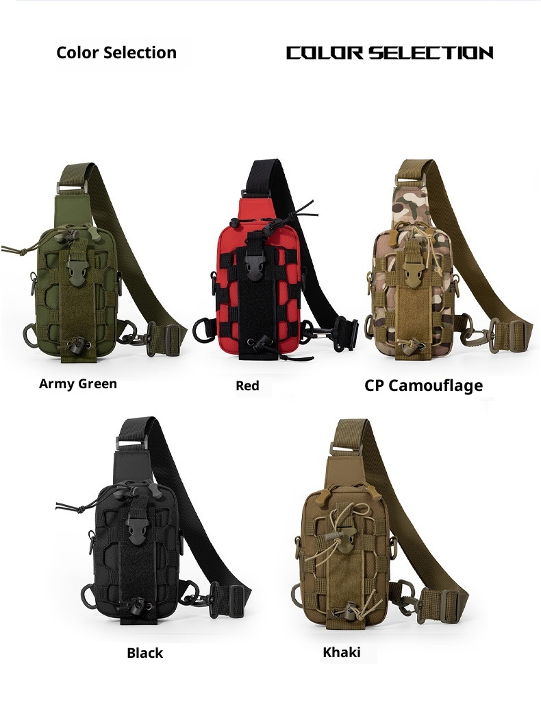 001 Outdoor-Sport-Handy-Umhängetasche Cross-Border Hot Sale Leichte Tasse Hüftwasserflasche Kleiner Rucksack Taktische Brusttasche_voghion.com