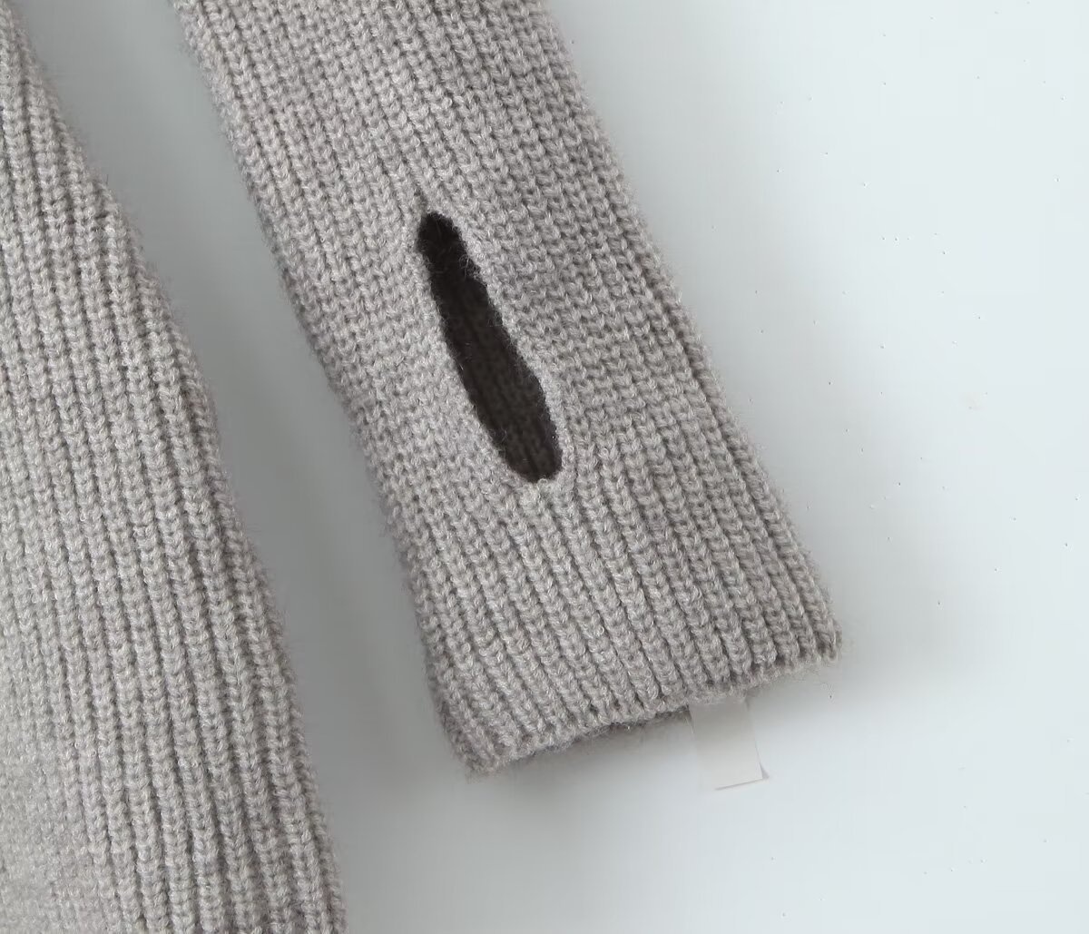 Robe moulante courte en maille à lacets, épaules dénudées et style européen et américain GraceChic, collection automne Pure Desire._voghion.com